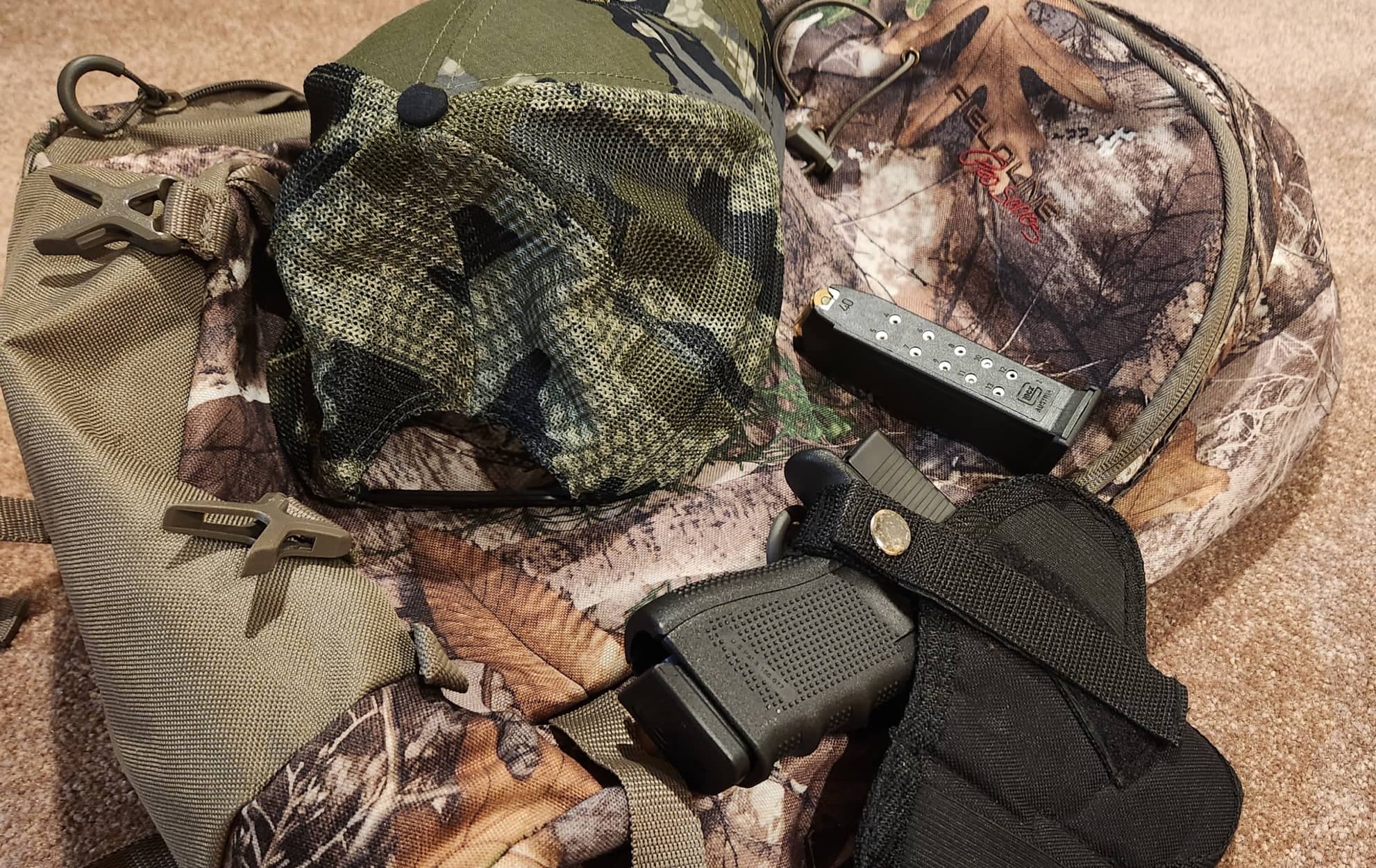 carrying a glock when hunting