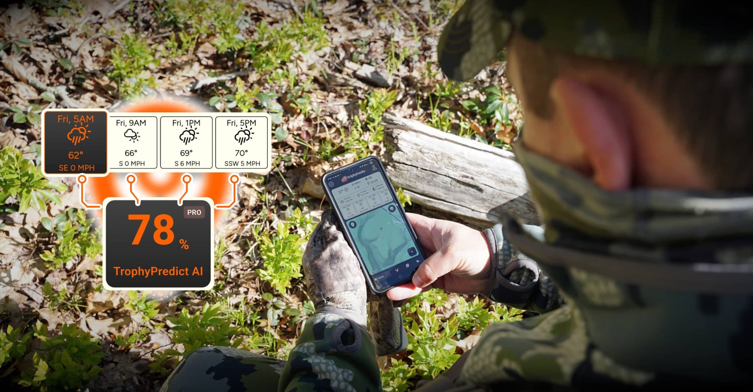 trophy forecast hunting app